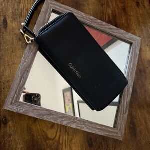 Calvin Klein Black Zip Wallet